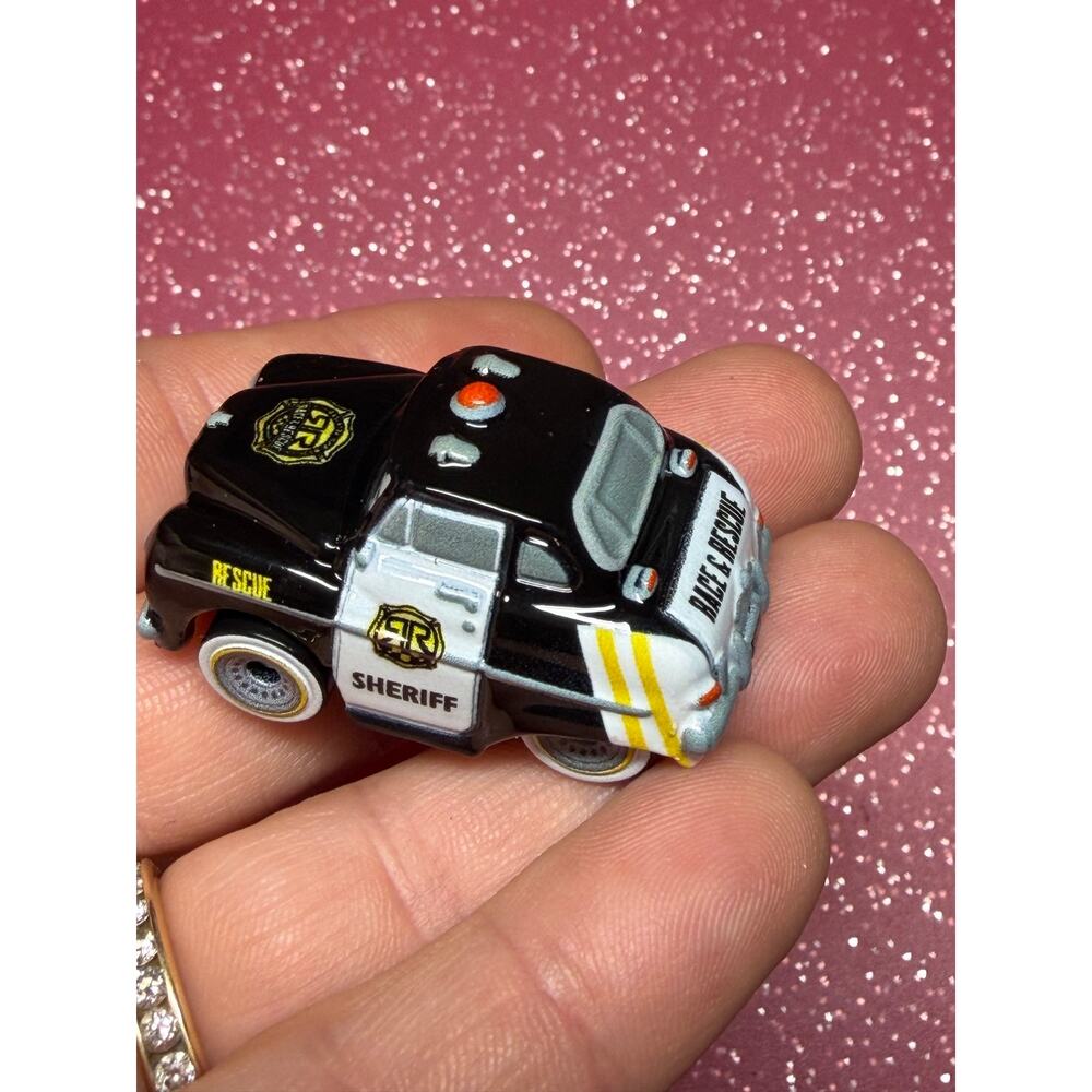 Disney Pixar Cars Mini Racers Race & Rescue Sheriff - Picture 2 of 3